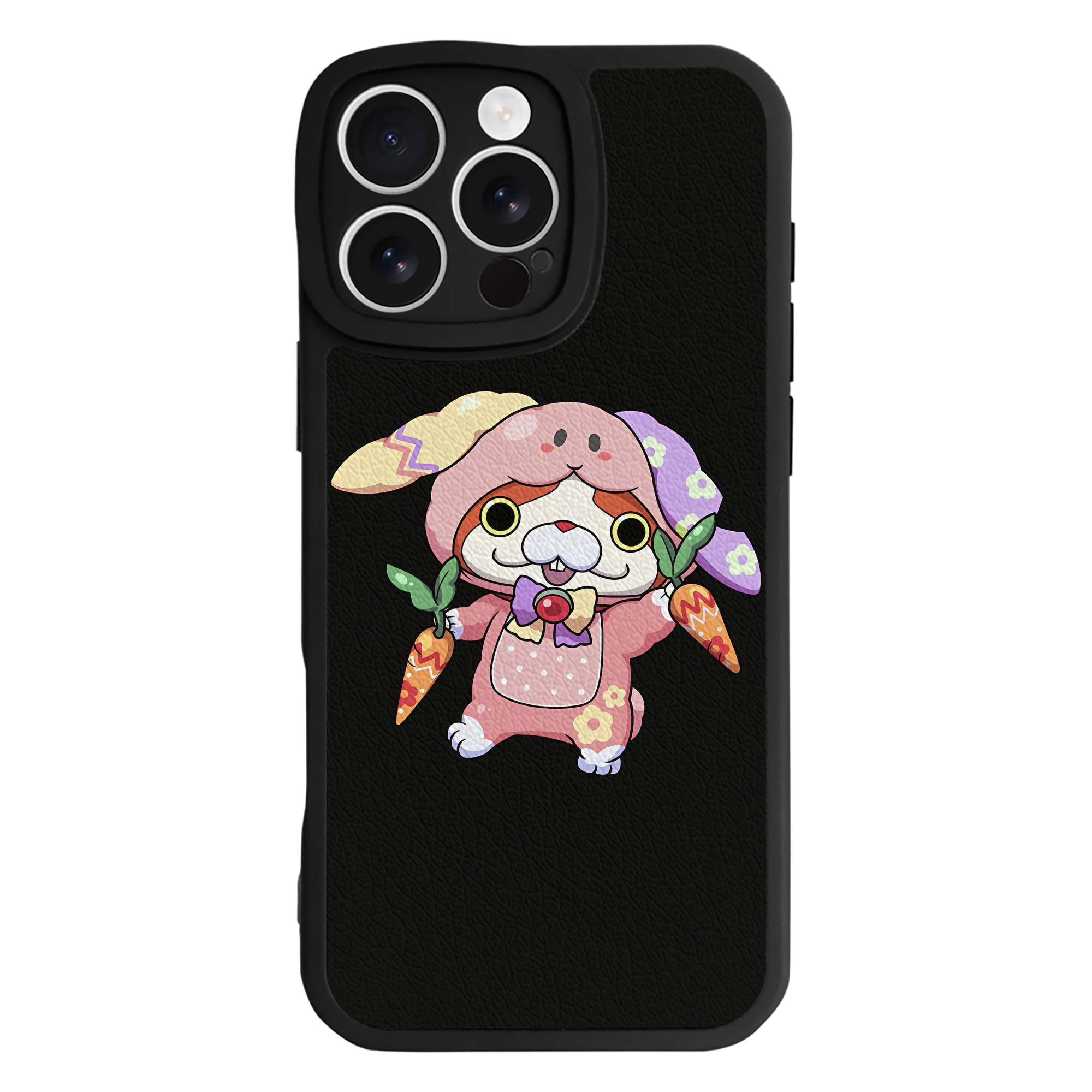（画像用） 妖怪ウォッチ Yo-kai Watch 【iPhone 16シリーズ対応】シリコンスマホケース（レザー調） 材質：シリコン